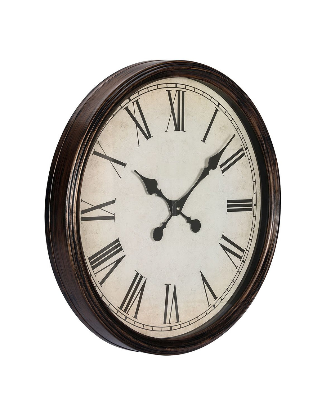 Buy farmhouse furniture 20 in Wall Clock Roman Numerals, Battery Operated Non Ticking Silent - Modern Cottage Farmhouse Furniture