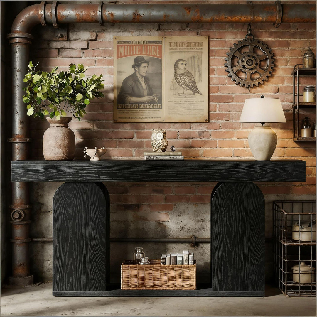 Buy farmhouse furniture Farmhouse Barn Hallway Foyer Console Table - Modern Cottage Farmhouse Furniture