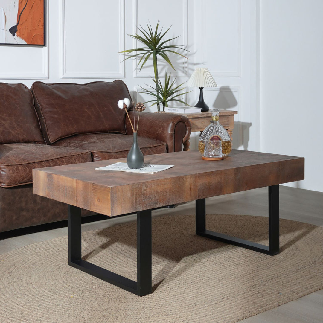 Buy farmhouse furniture Best Handcrafted Rustic Farmhouse Wood Coffee Table | Cottage Farmhouse Living Room - Modern Cottage Farmhouse Furniture