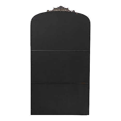 Buy farmhouse furniture Les Saules | Elegant Modern Farmhouse Gold Contemporary Large Arched Full Length Mirror - Modern Cottage Farmhouse Furniture