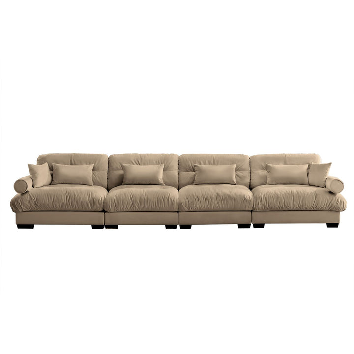 Buy farmhouse furniture Bone &amp; Beam • Brown Beige Modern Cottage American Farmhouse Style Sofa Couch - Modern Cottage Farmhouse Furniture