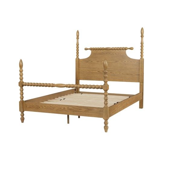 Buy farmhouse furniture The Lily Arce | Tradition Real Wood Farmhouse Queen Bed Frame - Modern Cottage Farmhouse Furniture