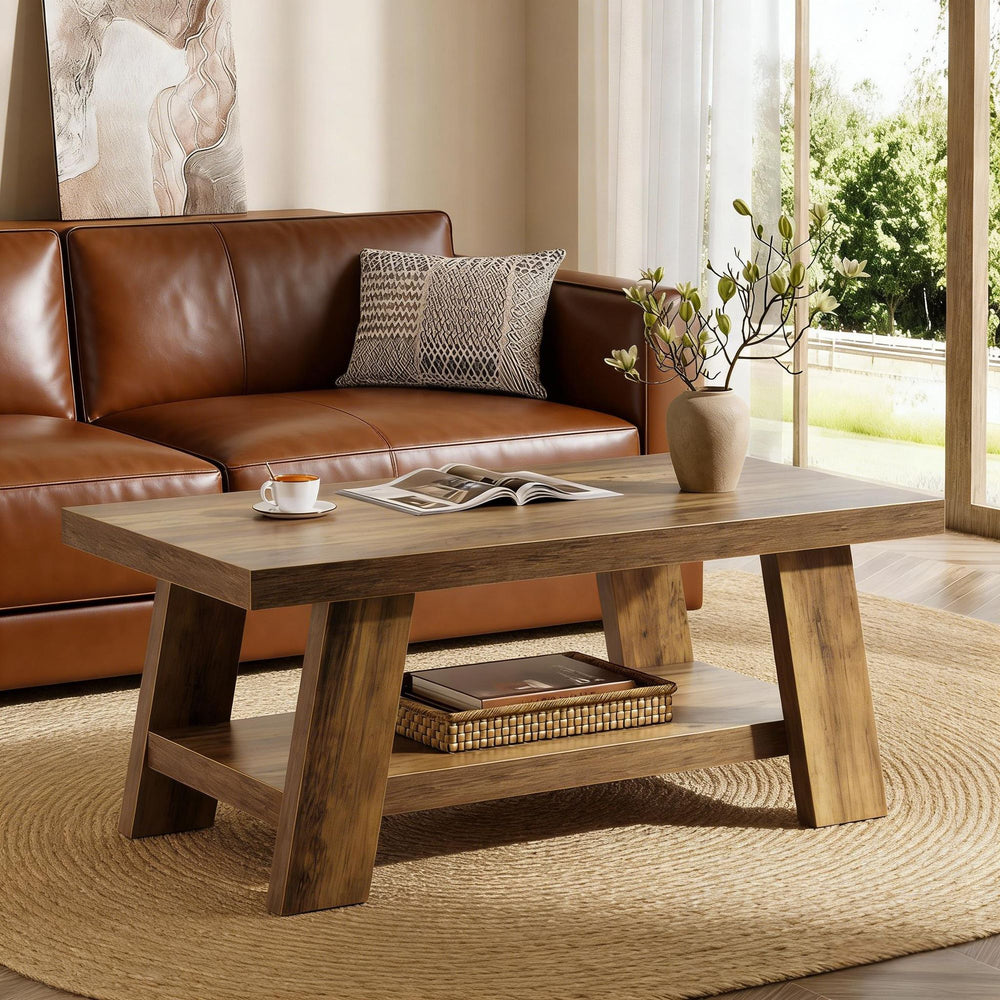 Buy farmhouse furniture Modern Farmhouse Simple Wooden Coffee - Modern Cottage Farmhouse Furniture