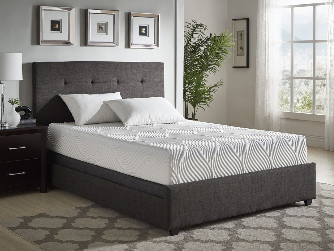 Buy farmhouse furniture Gel-Infused Memory Foam Mattress | 10" California King, Firm - Modern Cottage Farmhouse Furniture