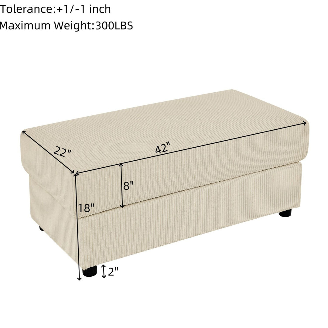 Buy farmhouse furniture The Savannah • Beige Modern Cottage Farmhouse U-Shaped Couch Sofa Chair - Modern Cottage Farmhouse Furniture