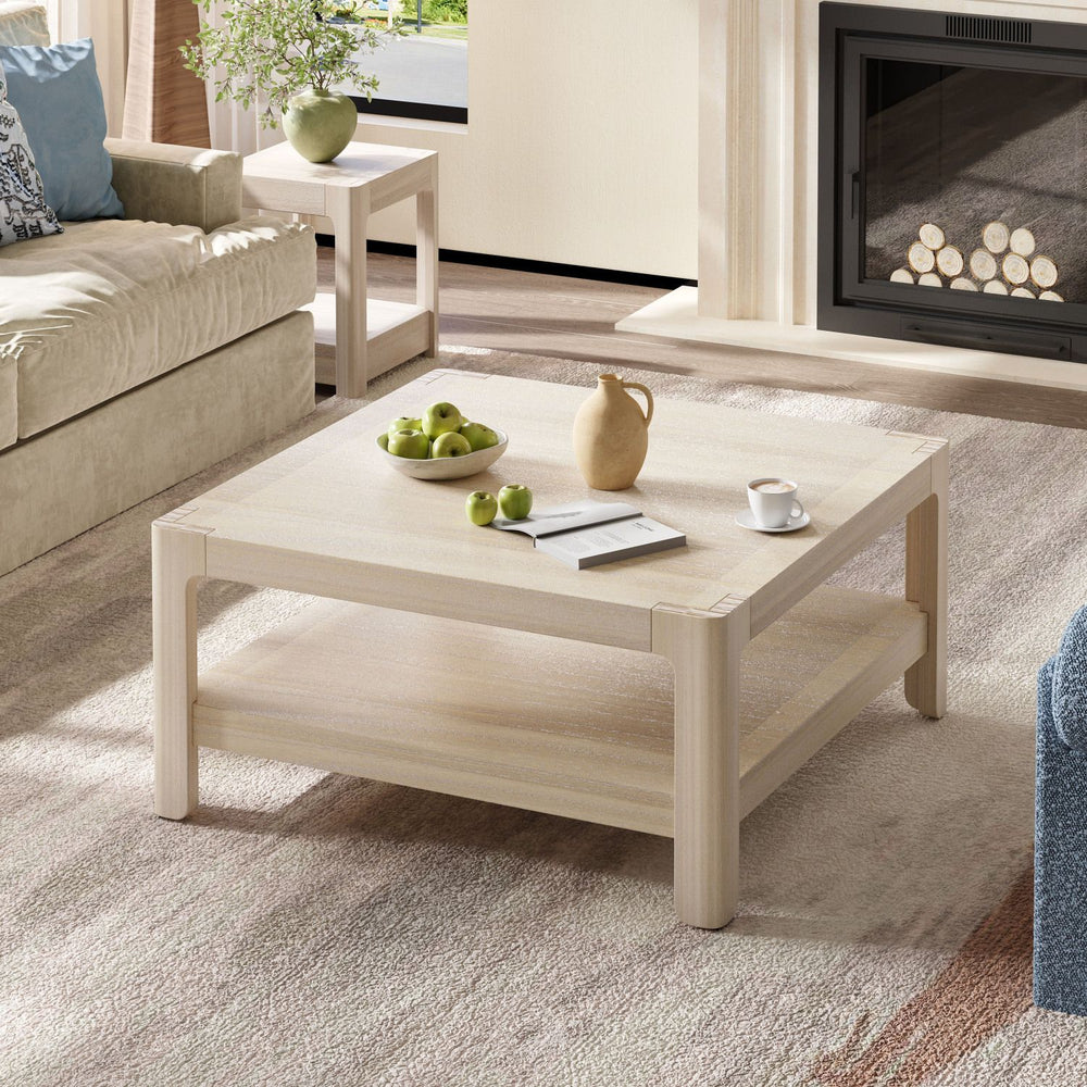 Buy farmhouse furniture Modern Farmhouse Coffee Table with Soft Rounded Profile - Modern Cottage Farmhouse Furniture