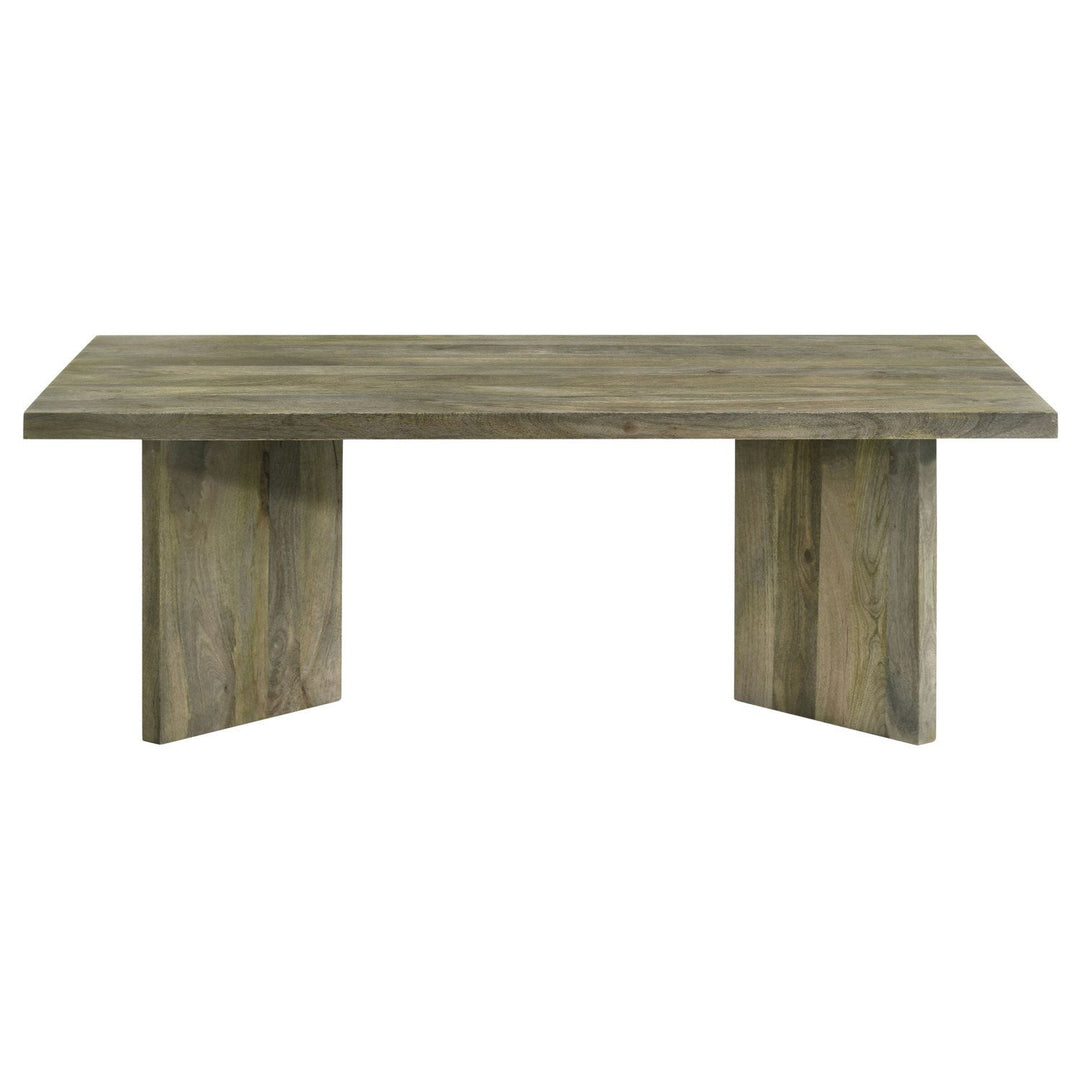 Buy farmhouse furniture Modern Farmhouse Brown Rectangular Solid Wood Coffee Table - Modern Cottage Farmhouse Furniture