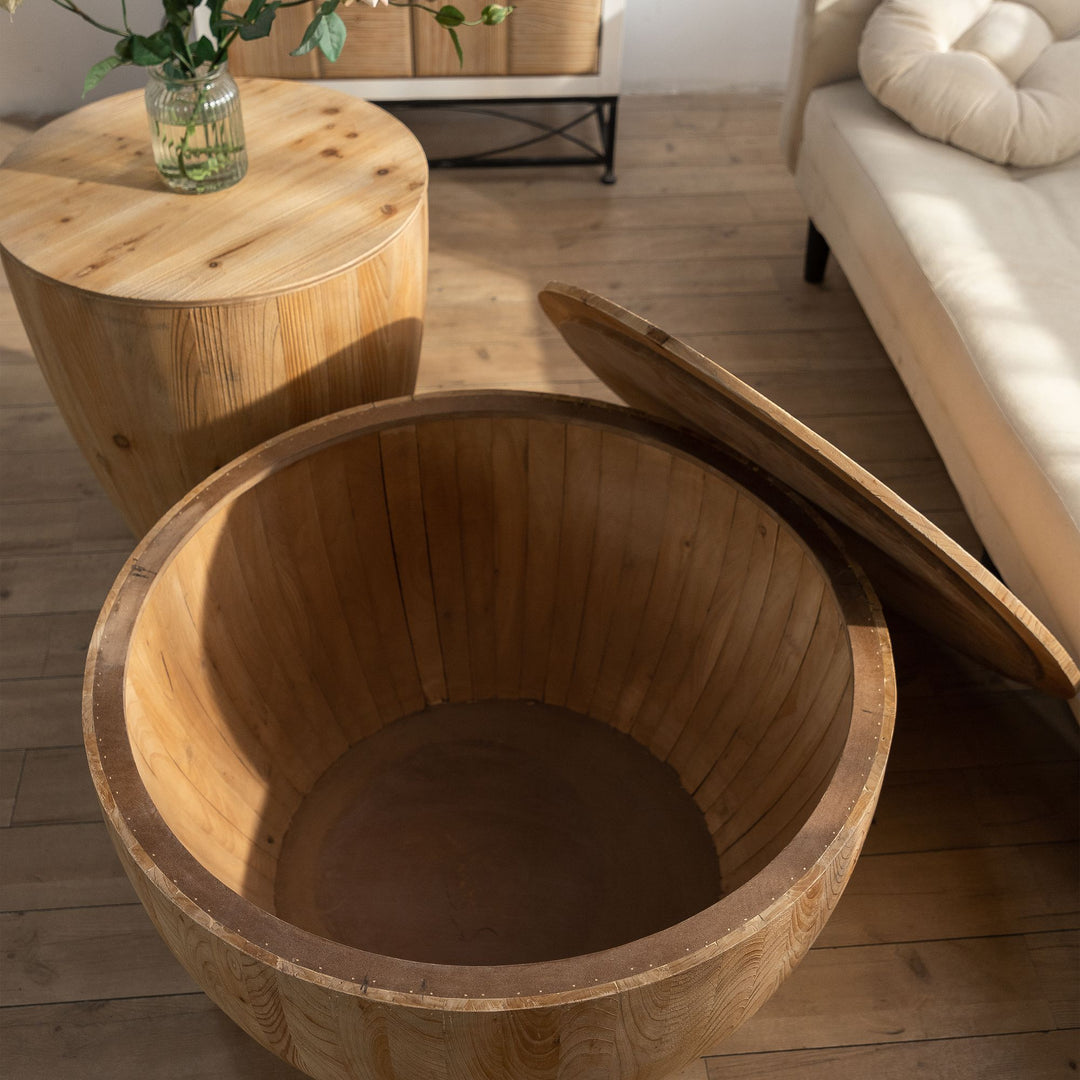 Buy farmhouse furniture White Cedar Acres | Modern Farmhouse Wooden Coffee Table - Modern Cottage Farmhouse Furniture
