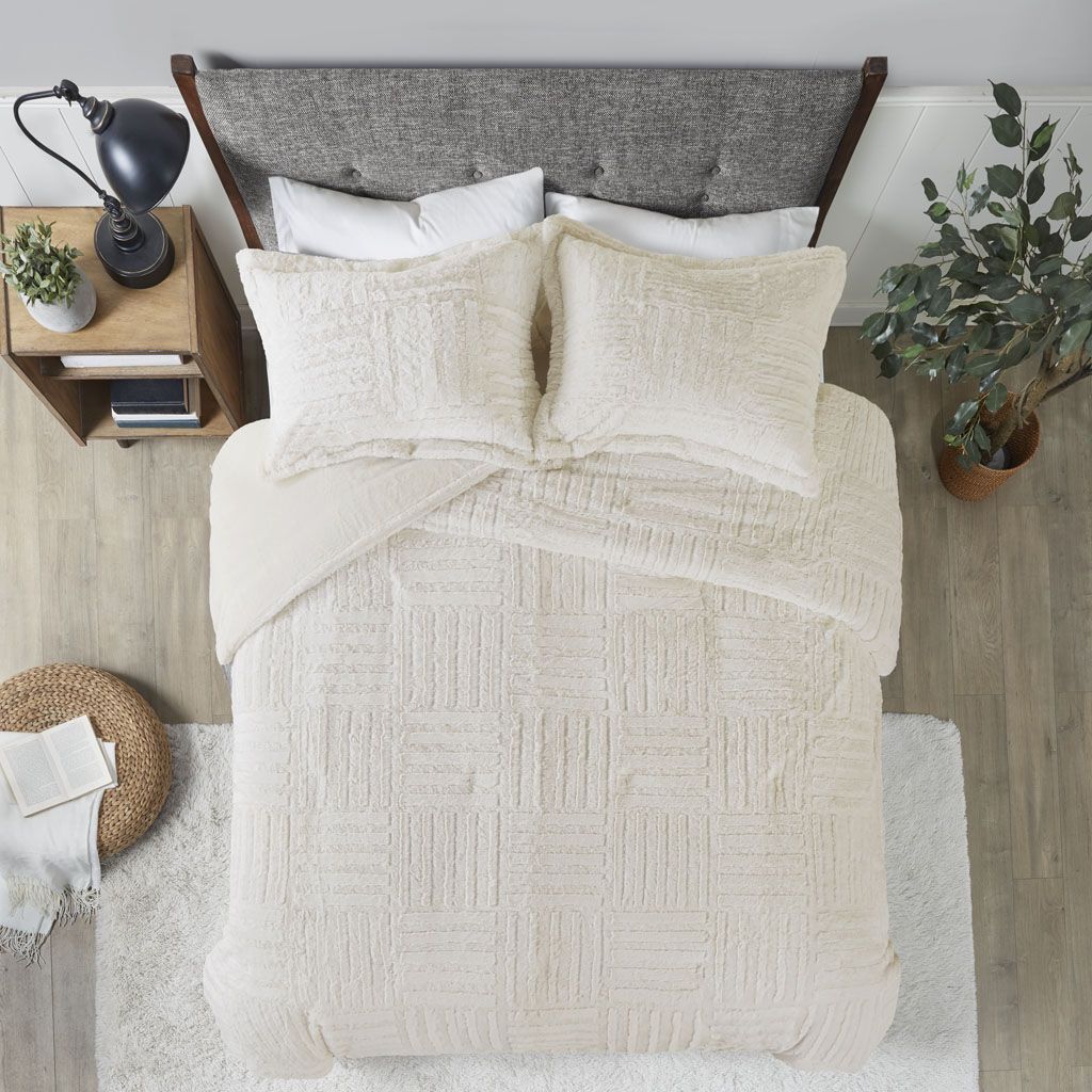 Buy farmhouse furniture Artisan Blooms Modern Farmhouse Duvet Comforter Mini Set - Twin - Modern Cottage Farmhouse Furniture