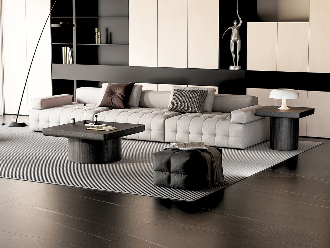 Buy farmhouse furniture Best Farmhouse Coffee Table Set | Wood Nesting Tables for Living Room - Modern Cottage Farmhouse Furniture