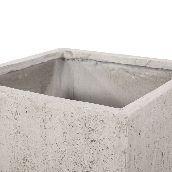 Buy farmhouse furniture Ella Modern Concrete Luxury Mediterranean Contemporary Planter Box - Modern Cottage Farmhouse Furniture