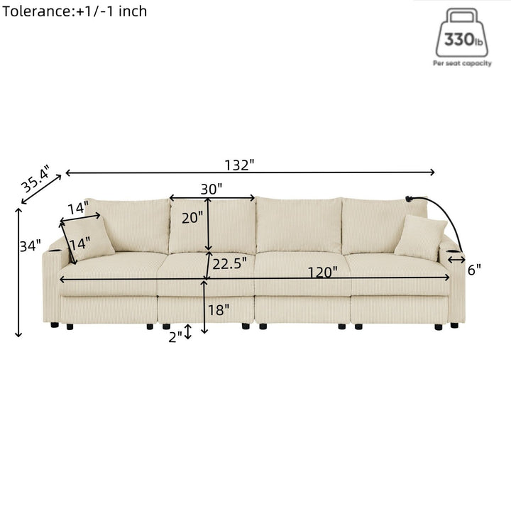Buy farmhouse furniture The Savannah • Beige Modern Cottage Farmhouse U-Shaped Couch Sofa Chair - Modern Cottage Farmhouse Furniture