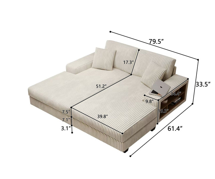 Buy farmhouse furniture The Homestead • Modern Beige Farmhouse Sleeper Convertible sofa - Modern Cottage Farmhouse Furniture