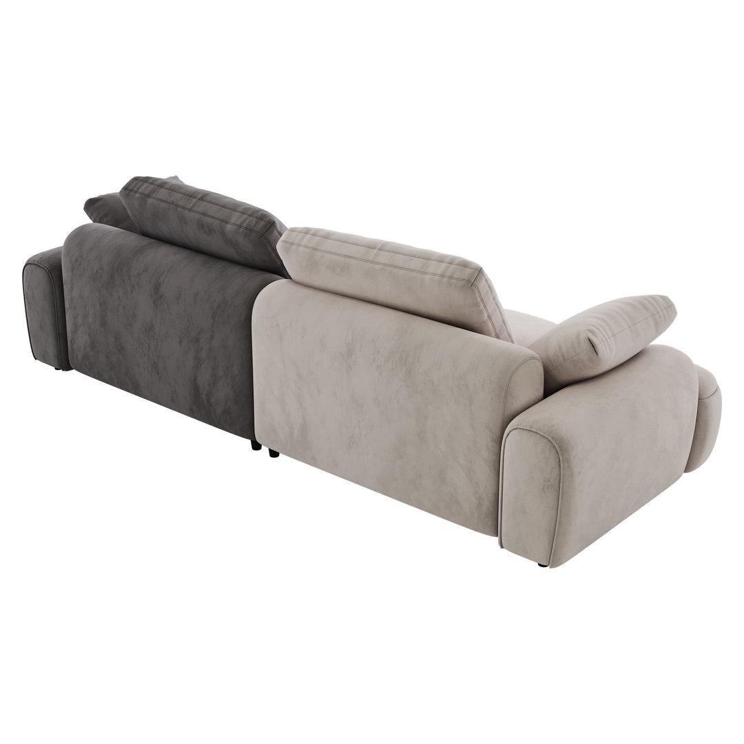 Buy farmhouse furniture Modern Farmhouse Two-Seat Sofa | Large 86.6" Living Room Couch - Modern Cottage Farmhouse Furniture