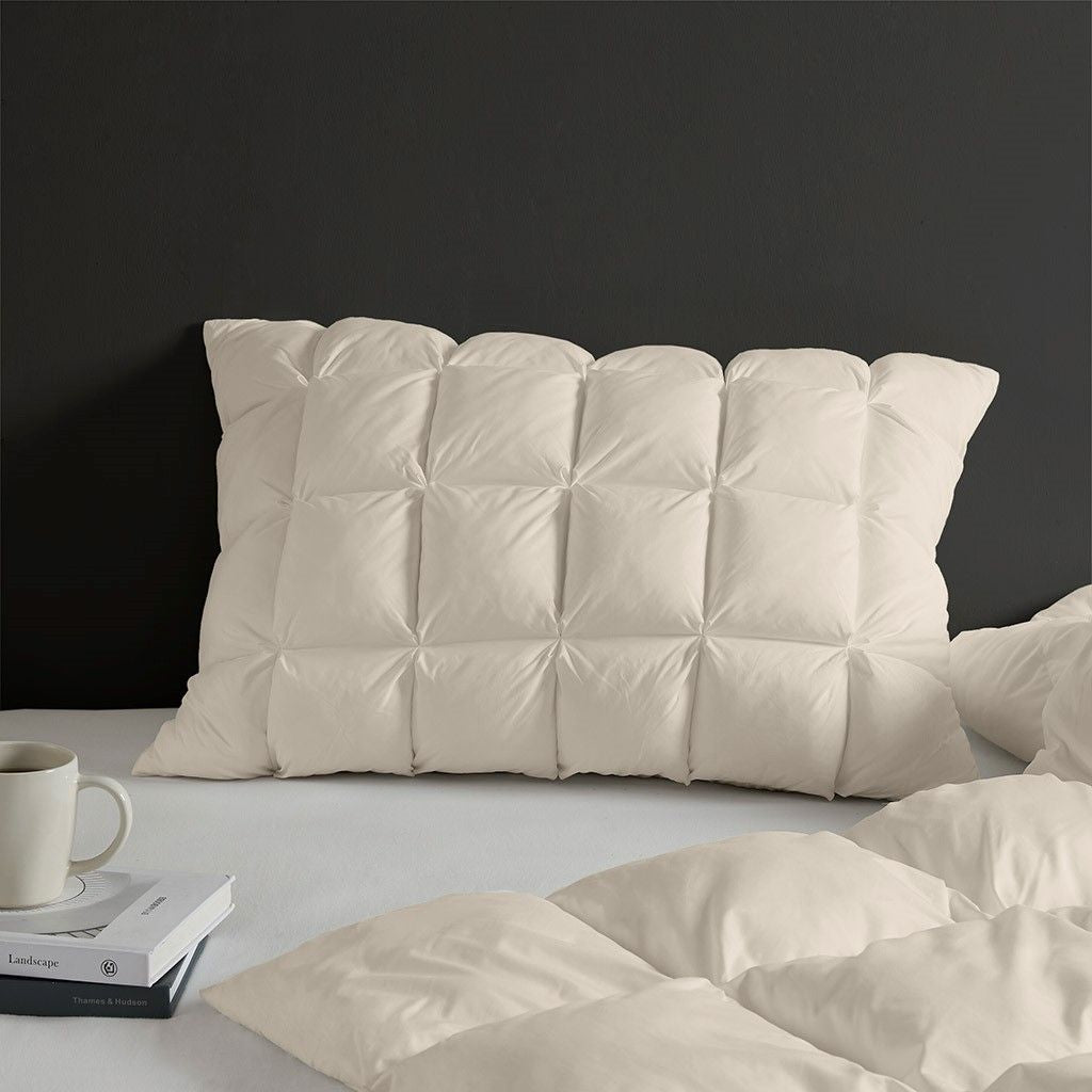 Buy farmhouse furniture Overfilled Pillow Protector Single Piece (King Size) - Modern Cottage Farmhouse Furniture