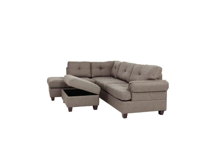Buy farmhouse furniture Contemporary Farmhouse 3-pcs Sofa Sectional Couch - Modern Cottage Farmhouse Furniture