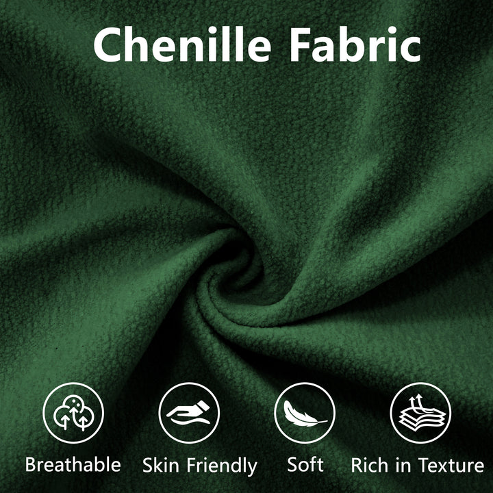 Marbella | Upholstered Mediterranean Luxury Cloud Green Wide Arm Sofa 2 Chaises - Mediterranean Tuscan Contemporary Home Decor Furniture