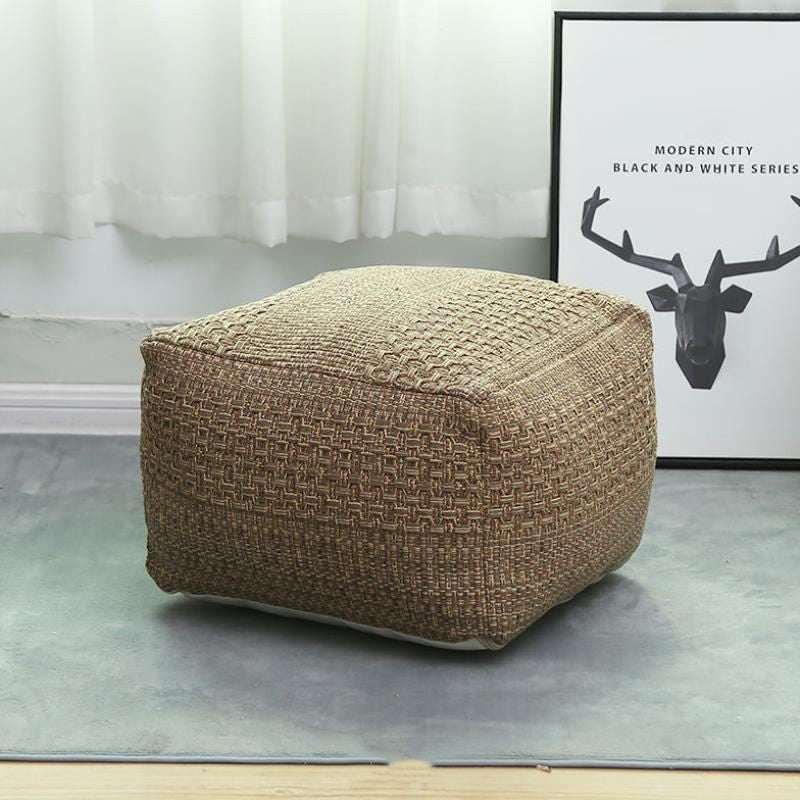 Boho Aesthetic Floor Pier Futon Cover Floor Sofa Seat Pier Cover | Biophilic Design Airbnb Decor Furniture 