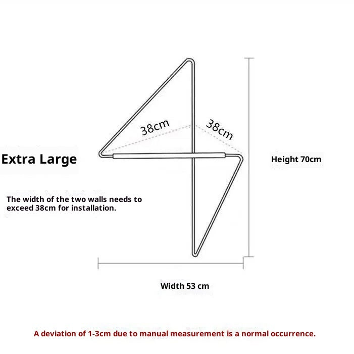 Steel Minimalist Greek Modern Towel Clothes Hanger - Mediterranean Italian Contemporary Home Decor Furniture