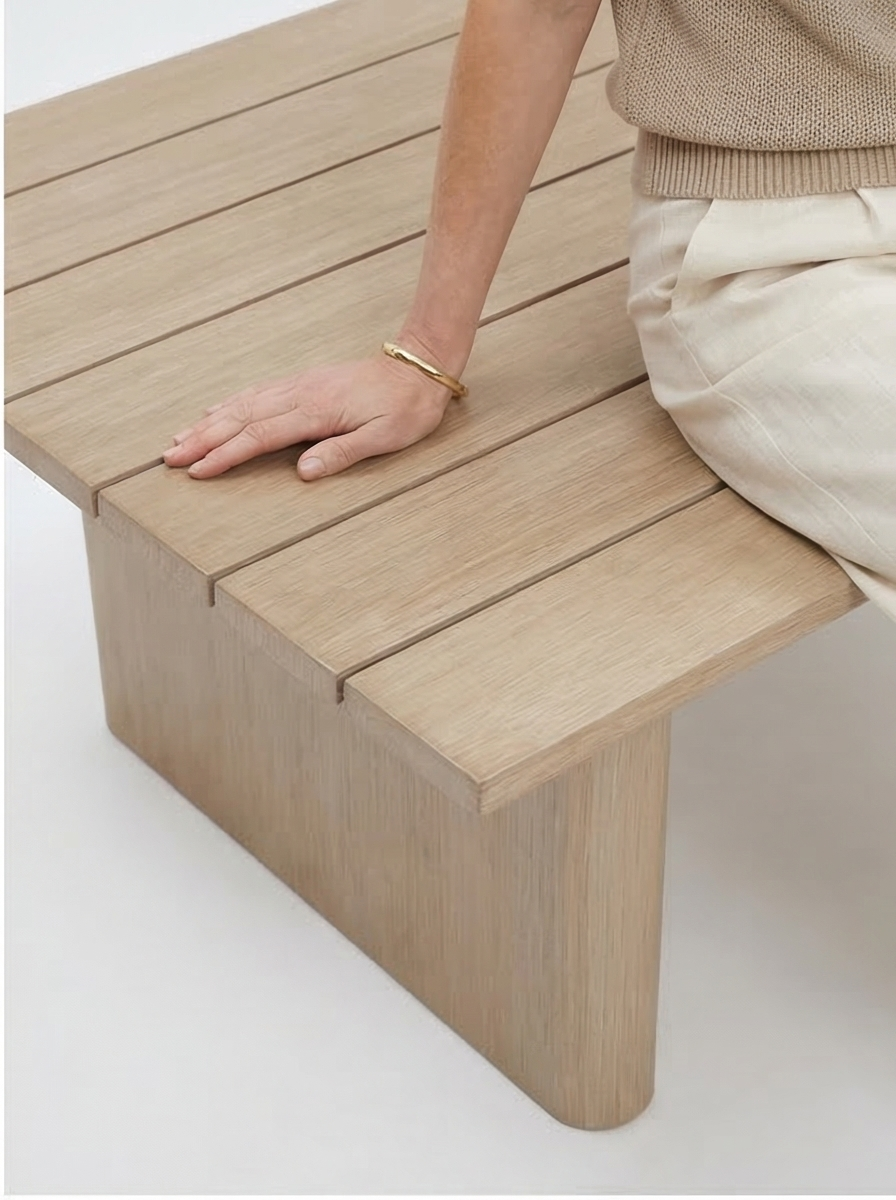 Buy farmhouse furniture Duna Mediterranean Farmhouse Coffee Table Natural - Modern Cottage Farmhouse Furniture
