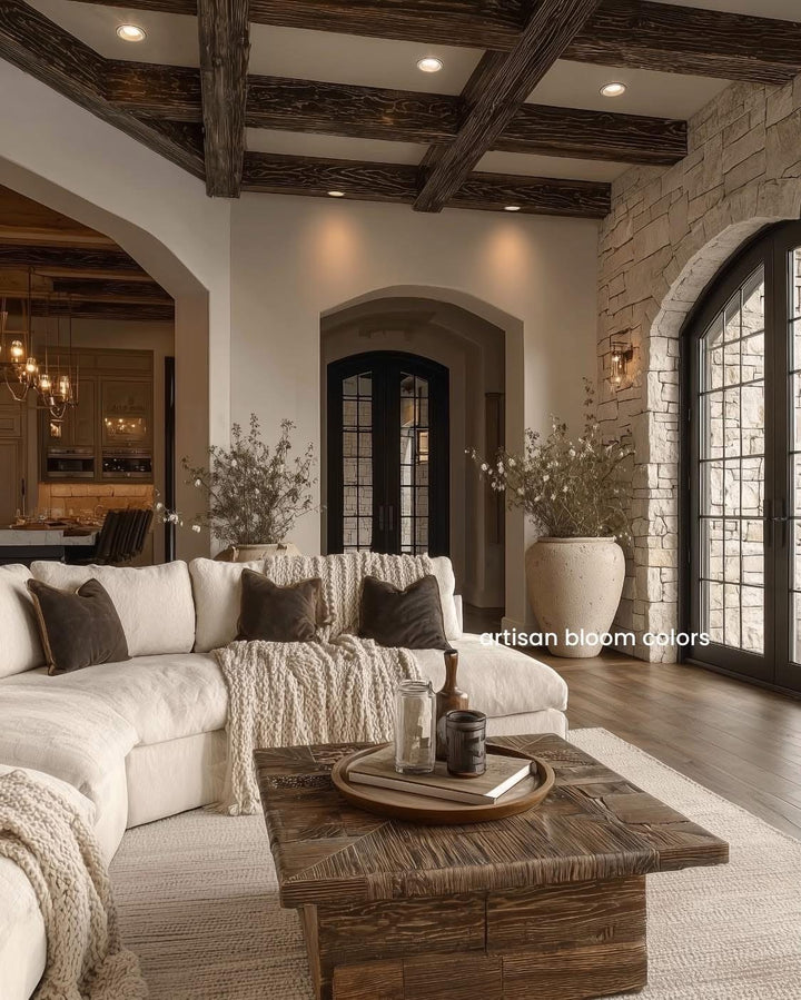 Buy farmhouse furniture Auburn Mocha Farmhouse Edition Sherwin Williams Paint Palette Kit (Instant Download) - Modern Cottage Farmhouse Furniture