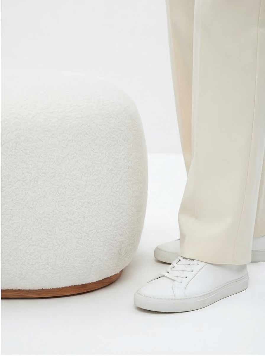 Azua Modern Luxury Ottoman - Mediterranean Italian Contemporary Home Decor Furniture