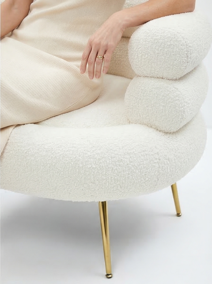 Marina Mediterranean Luxury Modern Contemporary Accent Chair - Mediterranean Italian Contemporary Home Decor Furniture