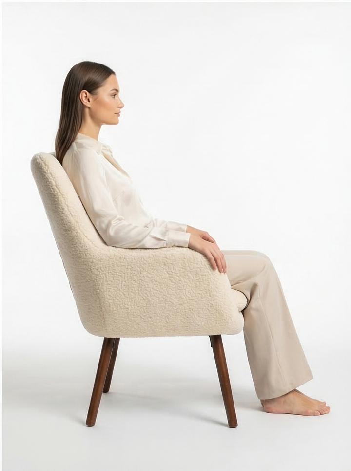 Porto Romano Italian Contemporary Accent Chair - Mediterranean Italian Contemporary Home Decor Furniture