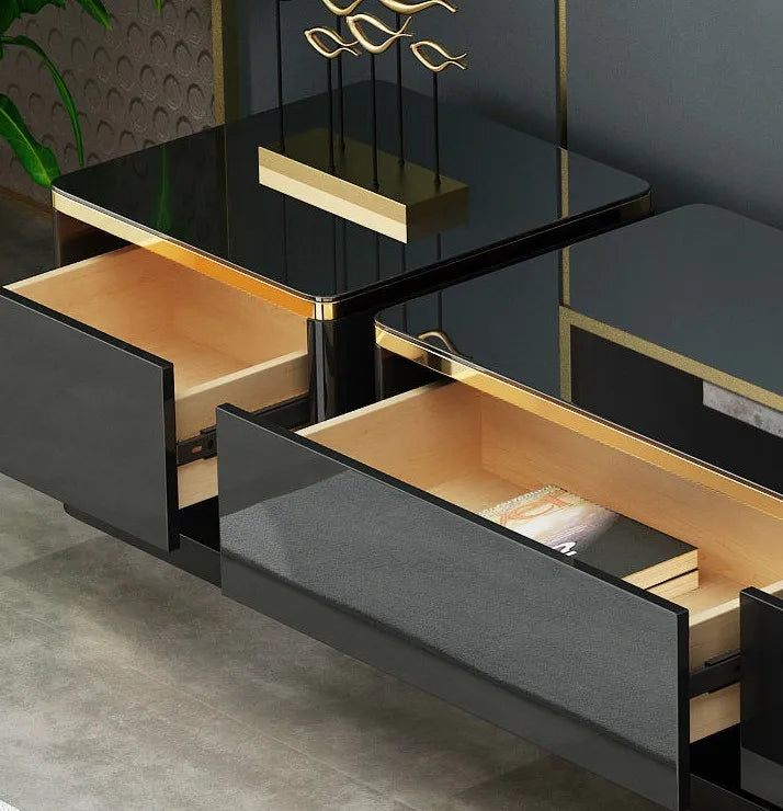 Boho Aesthetic أثاث | Modern Luxury Italian Marble TV stand TV Cabinet | Biophilic Design Airbnb Decor Furniture 